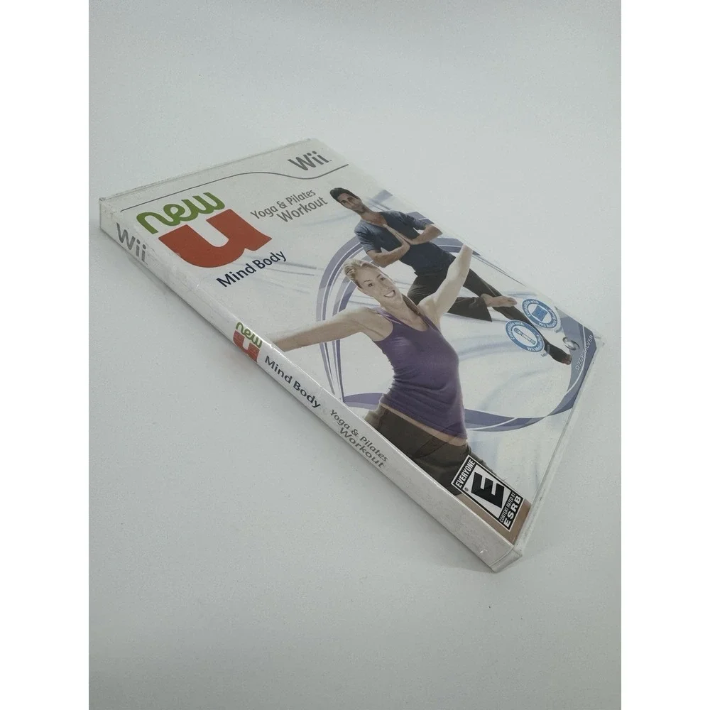 New U Mind Body Yoga‎ &Pilates Workout Nintendo Wii Deep Silver CIB